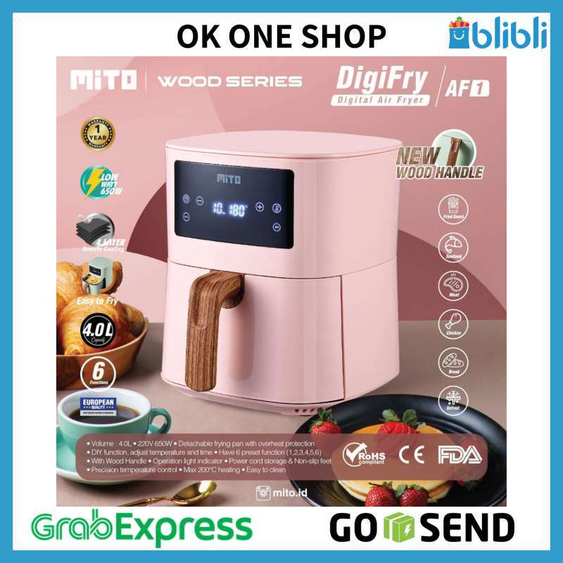 Promo MITO Air Fryer Digital AF-1 Tosca 