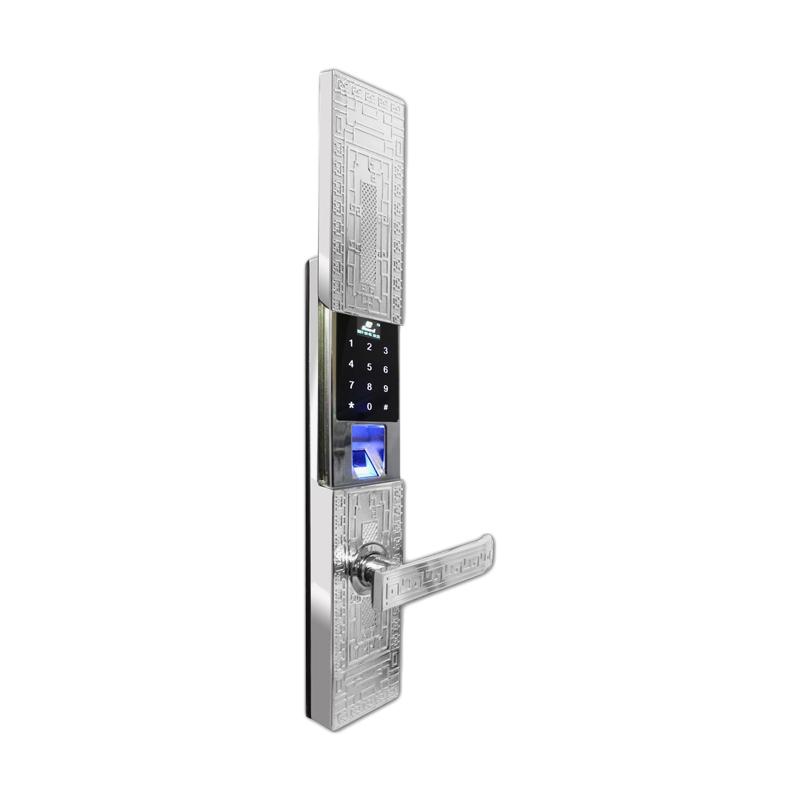 Jual E Guard Td1602 Smart Digital Door Lock Sliding Type Kunci Pintu Silver Quick Fingerprint Id Recognition Pin Card Online September 2020 Blibli Com