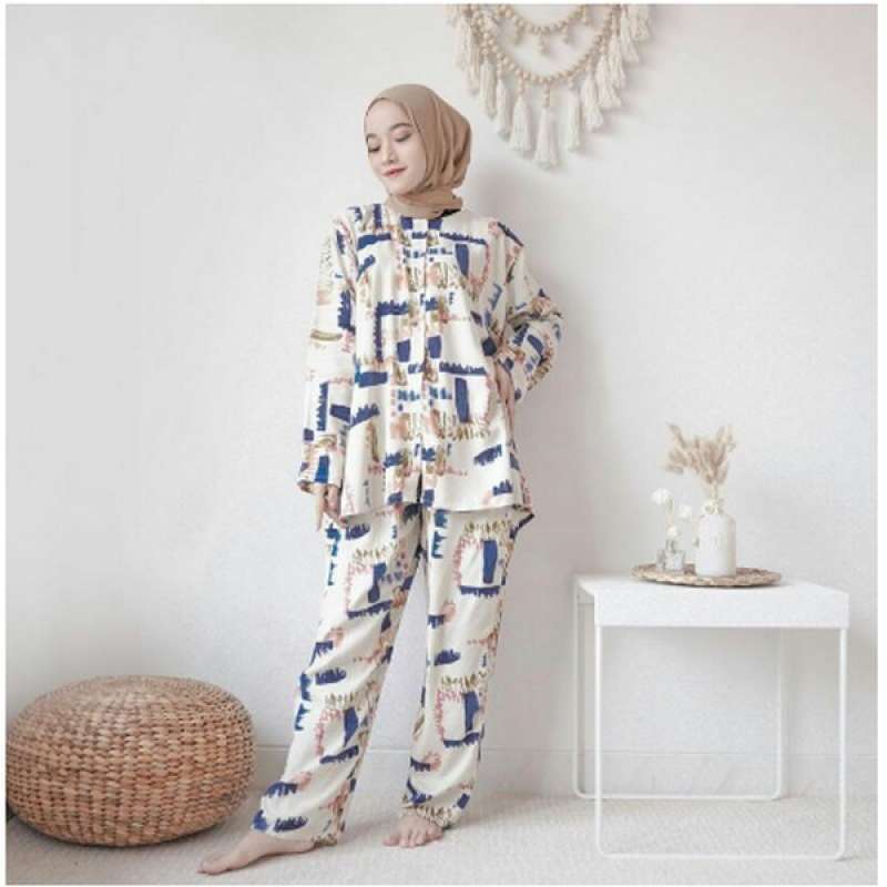Baju pajamas rayon discount