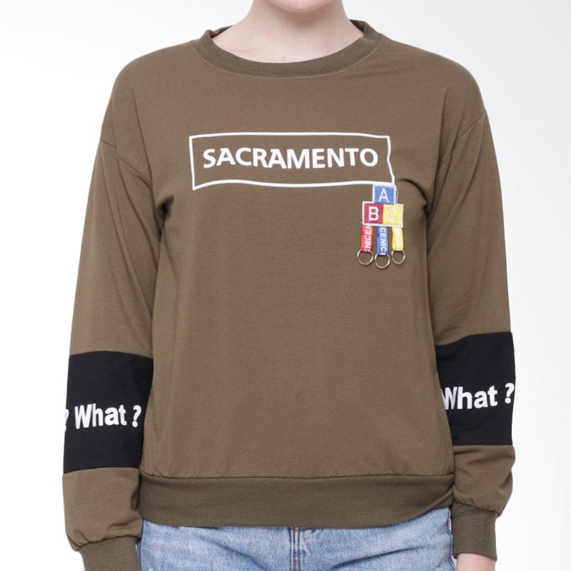 Lemone Swe100003 Baju Atasan Sweater Wanita