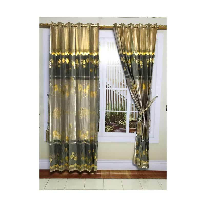 Daftar Harga Butik Gorden Georgia A Motif Elegan Gorden Abu Harga