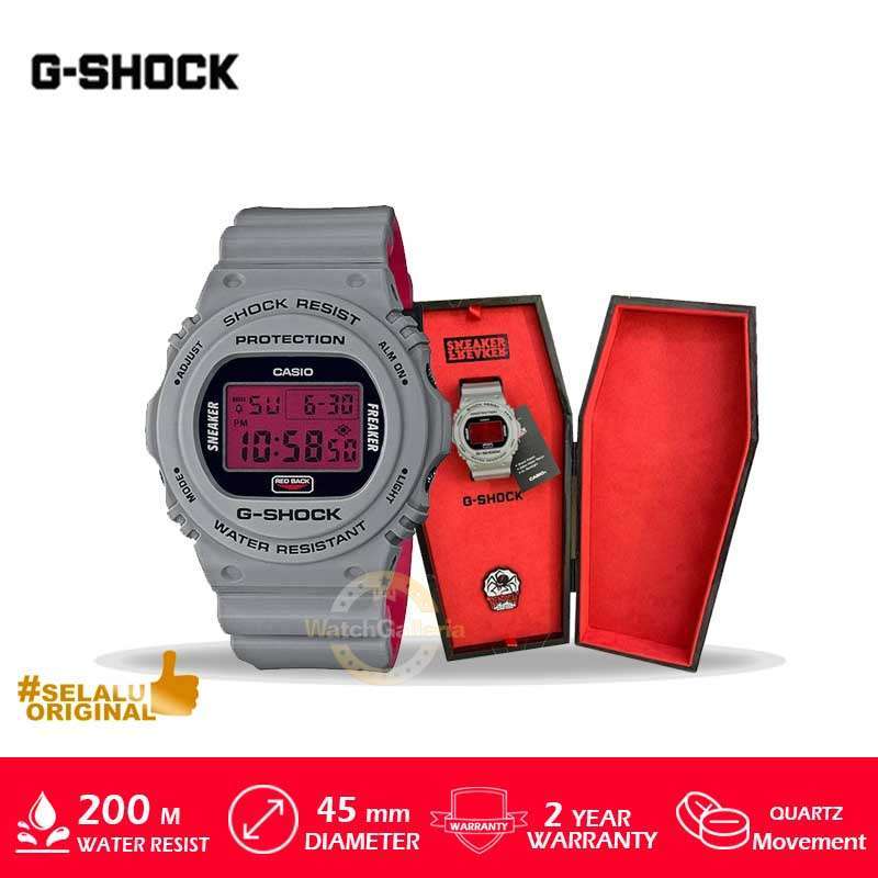 Jual CASIO G Shock Jam Tangan Pria Original DW 5700SF 1DR di