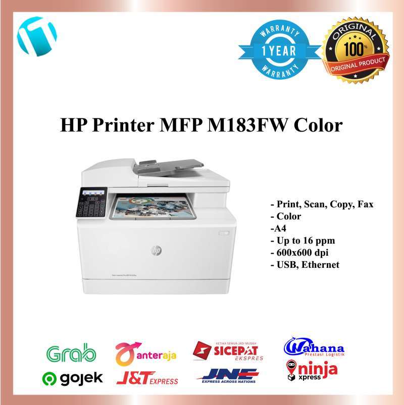 Jual HP MFP M183fw Color LaserJet Pro Printer [7KW56A] di Seller Multi  Kharisma - Kota Jakarta Barat, DKI Jakarta | Blibli
