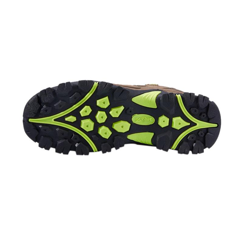 Jual Snta Boots Sepatu Gunung Unisex Brown Green 481 Online Oktober 2020 Blibli Com