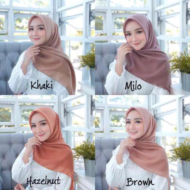 Hijab warna khaki Inilah Warna