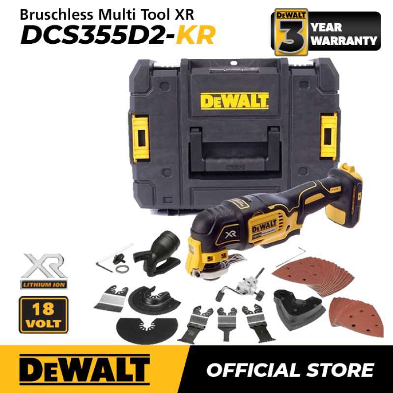 Promo Dewalt Xr Brushless Oscillating Multi Tool 18volt Dcs355d2