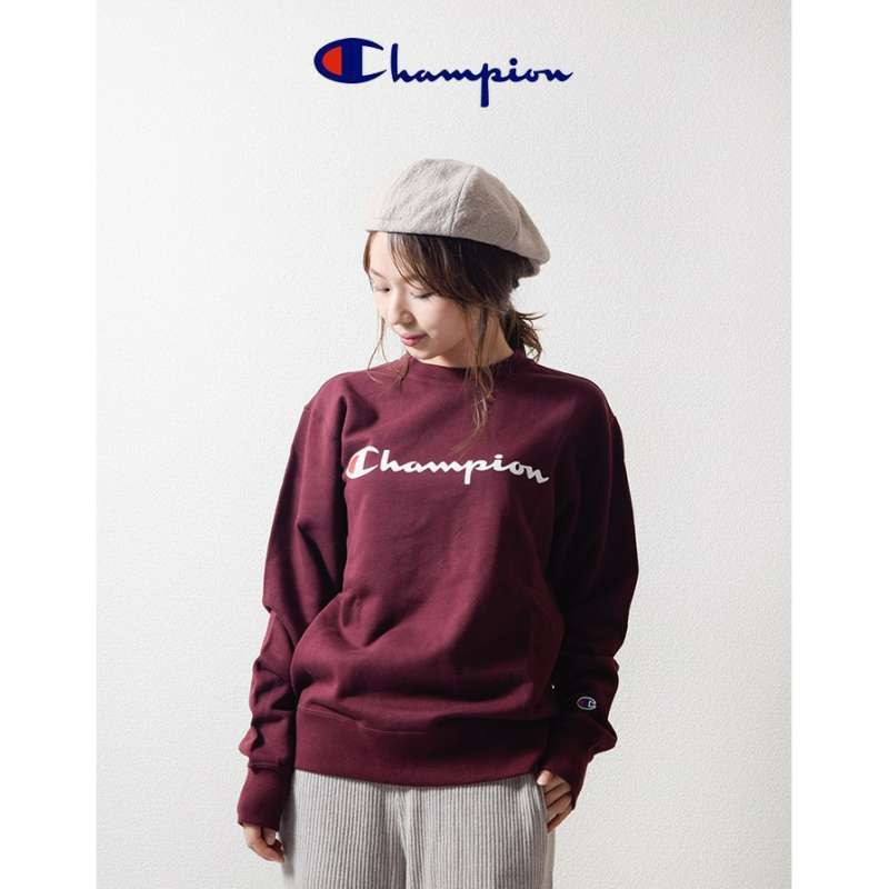 Champion online burgundy sweater