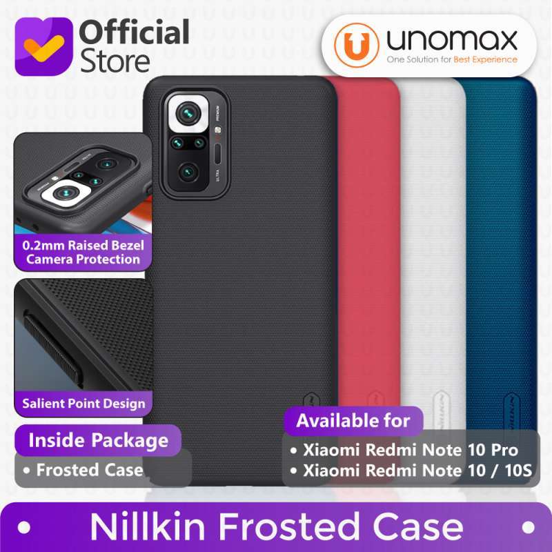 Promo Hard Case Xiaomi Redmi Note 10 / 10S Nillkin Frosted ...