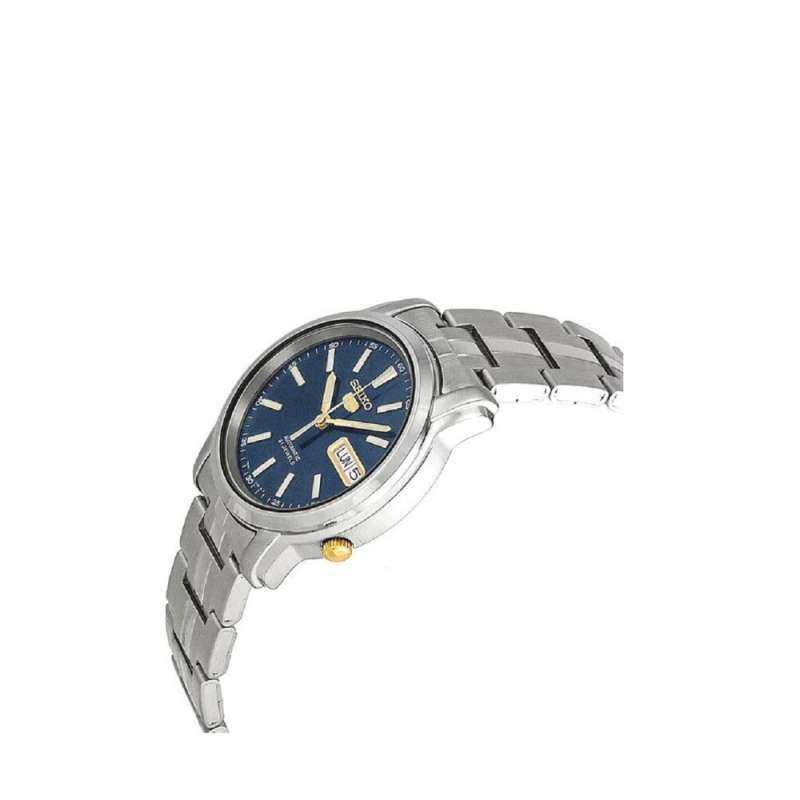 seiko 5 automatic 21 jewels blue dial