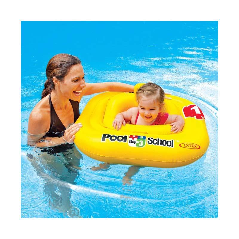 Swimming Pool Baby Float Step My Baby Float 0-1 Year By Intex The
