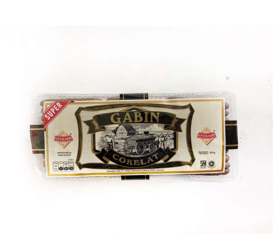 Promo Biskuit Gabin Coklat Cokelat Super Premium 350 Gram Diskon - Main Image