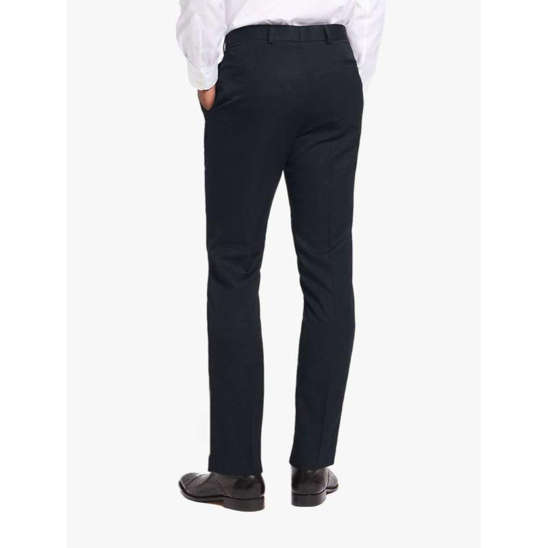 Navy Skinny Fit Trousers 
