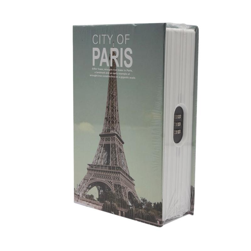 Jual Krisbow Buku Motif Kota Paris Brankas 180 X 115 X 54 Mm