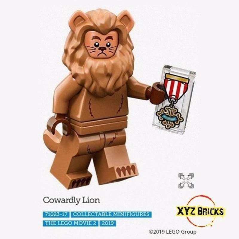 LEGO 71023-17 The Lego Movie Cowardly Lion Minifigure
