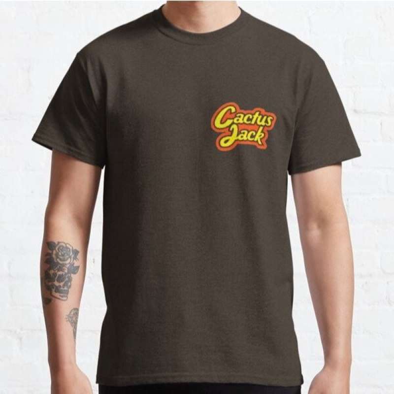 Kaos Travis Scott Cactus Jack T-shirt 