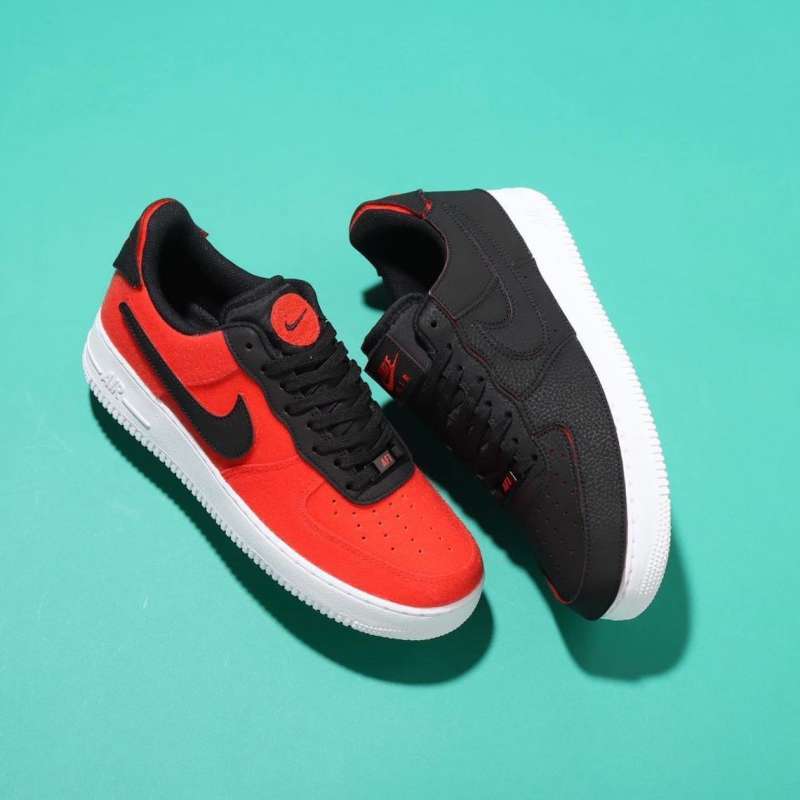 Nike Air Force 1 Low 1/1 Black Chile Red Pack, Velcro