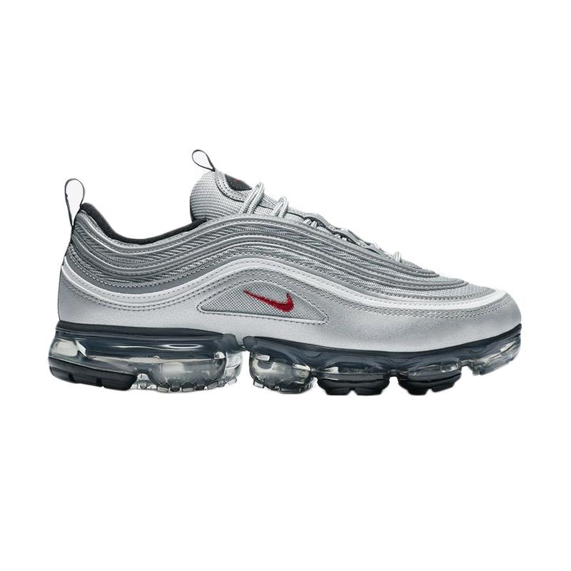 Jual NIKE Men Air Vapormax 97 Sepatu Sneakers Pria - Silver Bullet  [AJ7291-002] Online November 2020 | Blibli