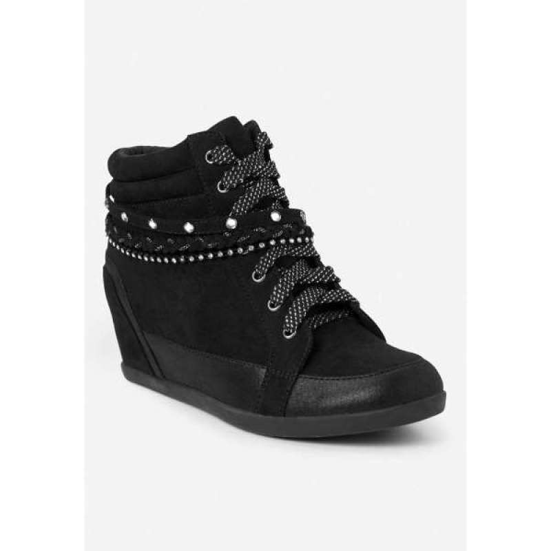 Jual Justice Girls Chain Wedge High Top 