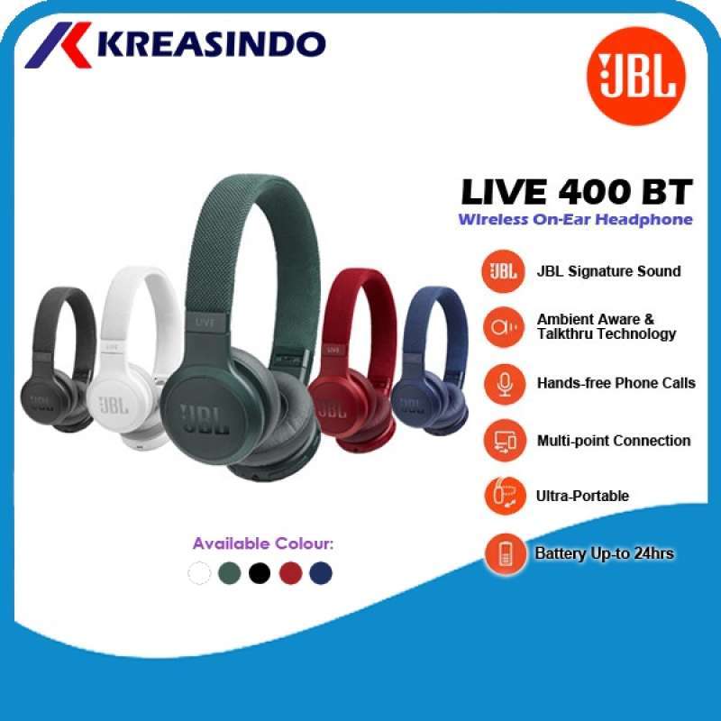 400 BT Wireless On-Ear Headphones 
