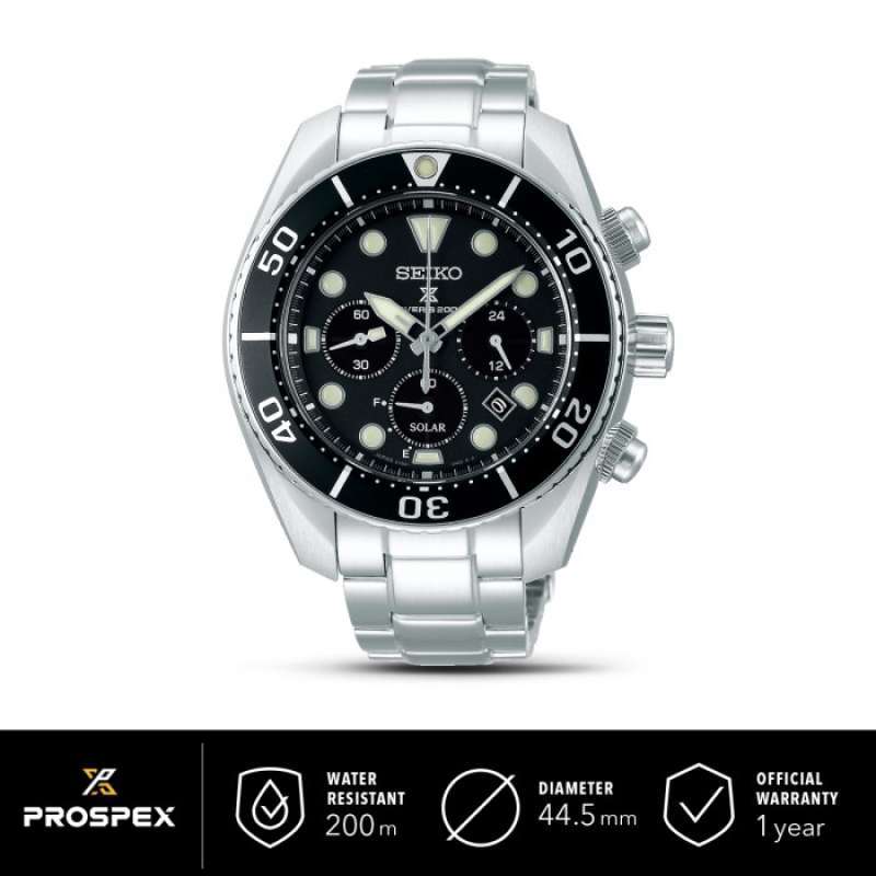 Jual Jam Tangan Pria Seiko Prospex Sumo Solar Chronograph SSC757J1