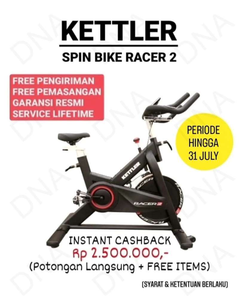 Kettler spin bike racer 2 new arrivals