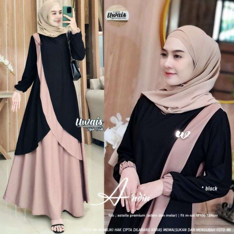 Andin Dress by Ori Uwais Hijab Gamis 