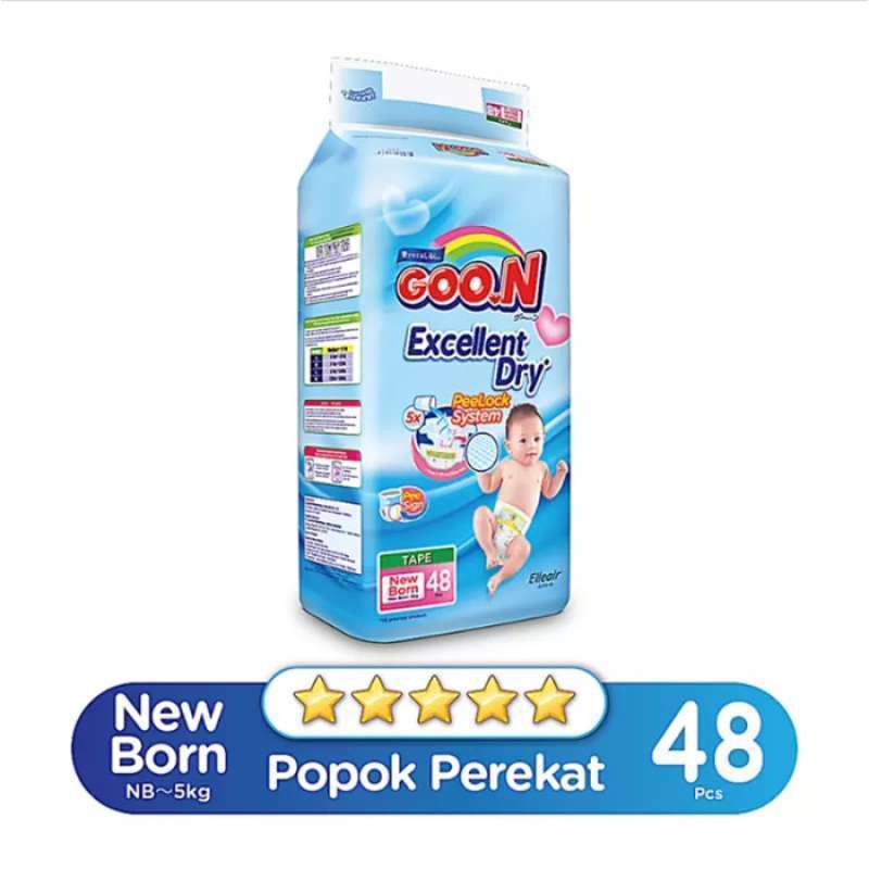 Jual Popok Bayi Goon Newborn Terbaru Harga Promo Februari 2024