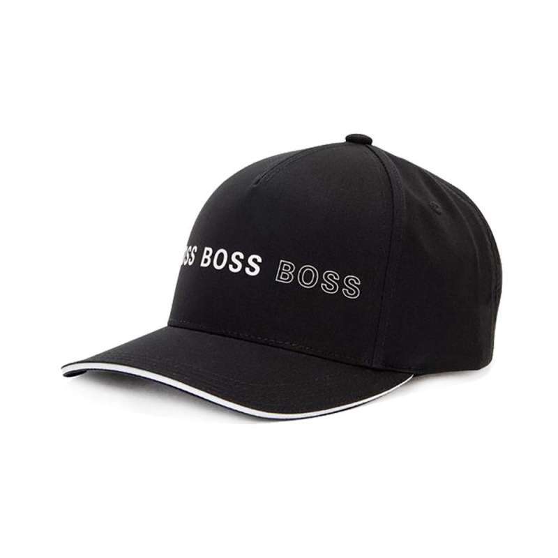 Promo Hugo Boss Logo Artwork Cap Black 
