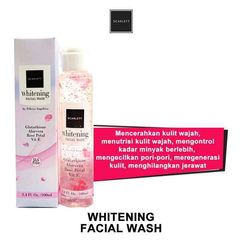 Scarlet face wash sale