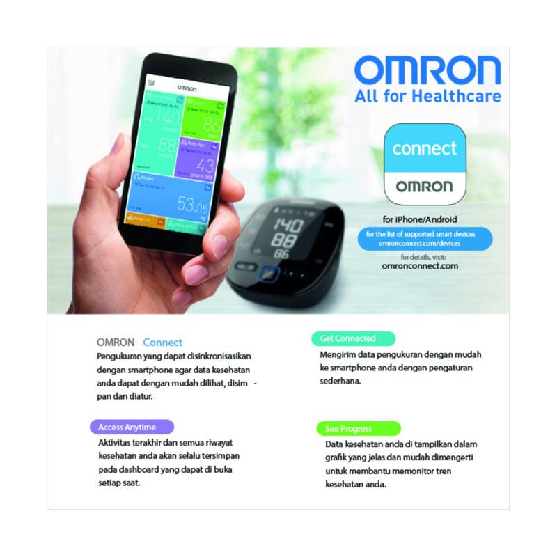 Jual Omron Hem 7280t Automatic Blood Pressure Monitor Bluetooth Smart Online Januari 2021 Blibli