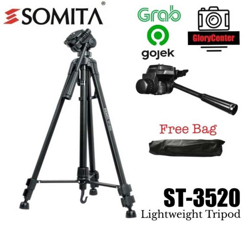 Jual Tripod Kamera Somita St 3520 St3520 Excell Promoss Takara Terbaru Oktober 2021 Harga Murah Kualitas Terjamin Blibli