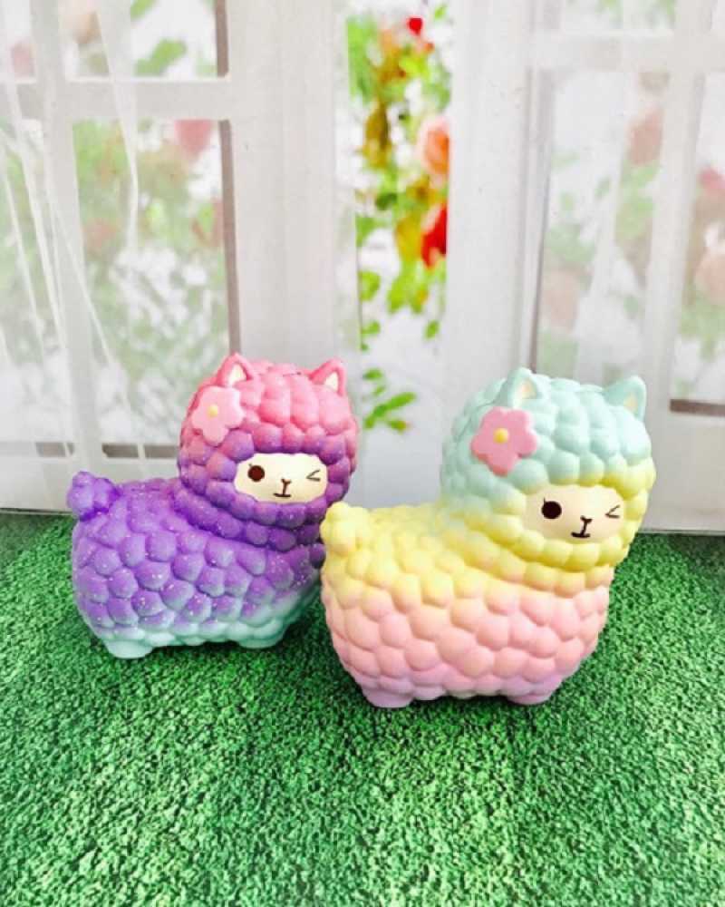 Squishy sales alpaca galaxy