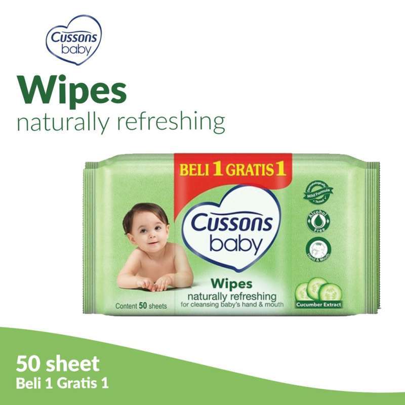 Tissue basah cheap cussons baby