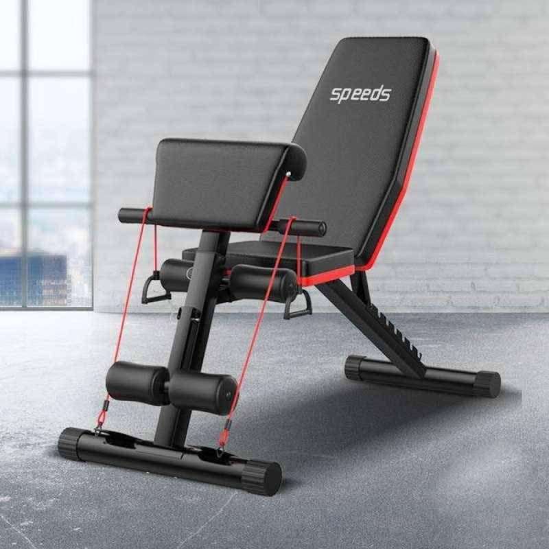 Jual Kursi Alat Olahraga Gym Fitness Adjustable Press Sit Up Bench