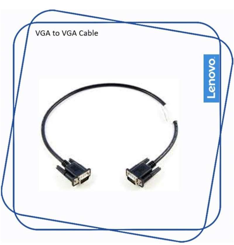 Promo Lenovo 0.5 Meter VGA to VGA Cable 