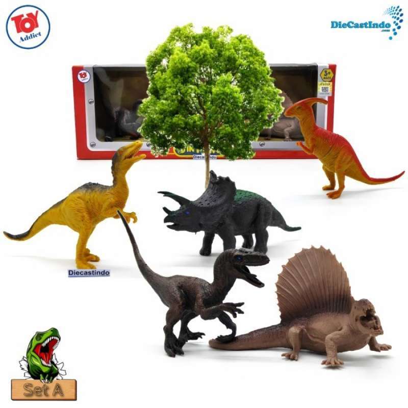 Promo Mainan Anak Dinosaurus Jurassic Park Dino World Action