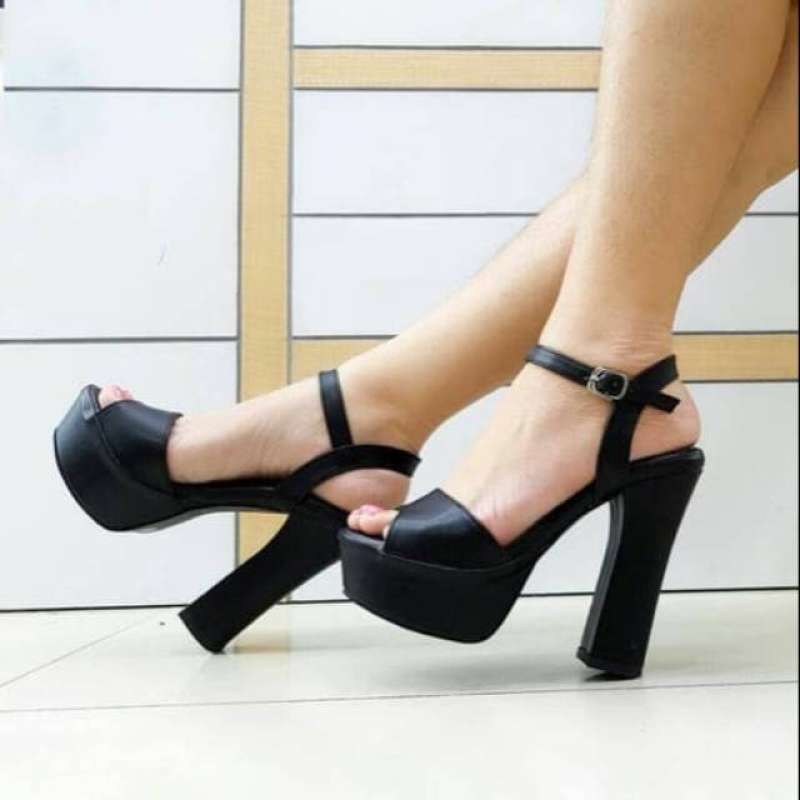HIGH HEELS ZARA DOVE CHUNKY HEELS 13 CM 