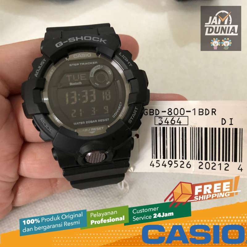 Promo CASIO ORIGINAL - CASIO G-SHOCK GBD-800-1BDR - JAM TANGAN PRIA JAM  PRIA - RUBBER G SHOCK GSHOCK CASIO GBD-800-1B GBD 800 1B 800 GBD800 Diskon  28% di Seller JAMDUNIA Official Store -
