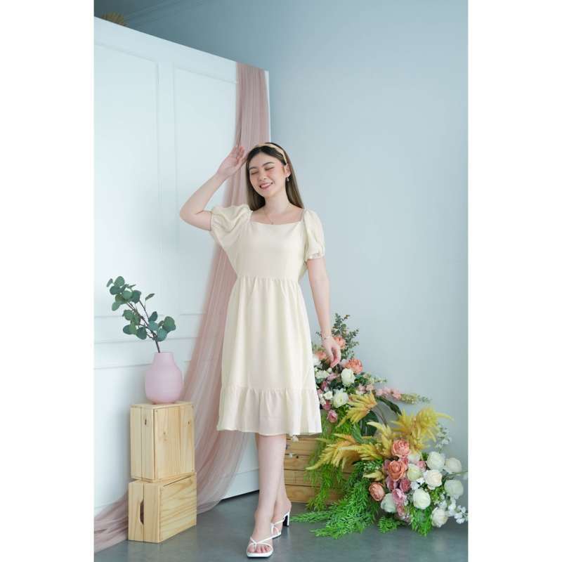 Dress vintage wanita sales