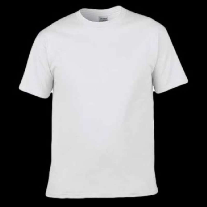 KAOS POLOS T-SHIRT BASIC SERIES RETRO DISTRO O NECK UNISEX PRIA WANITA  BAHAN 100% KATUN PREMIUM