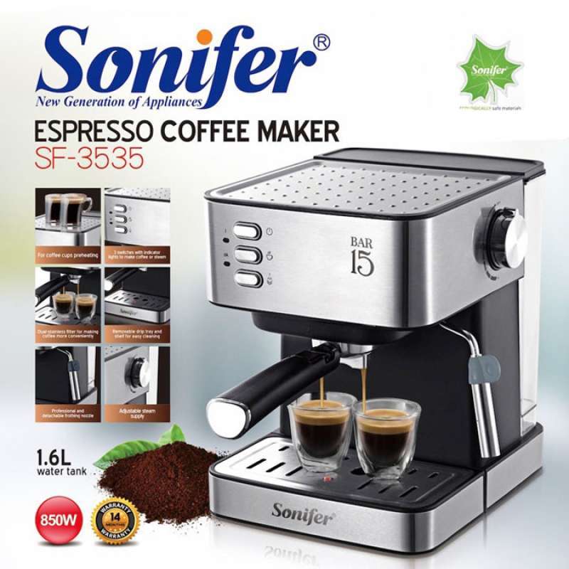 Jual Sonifer SF-3535 Espresso Coffee 