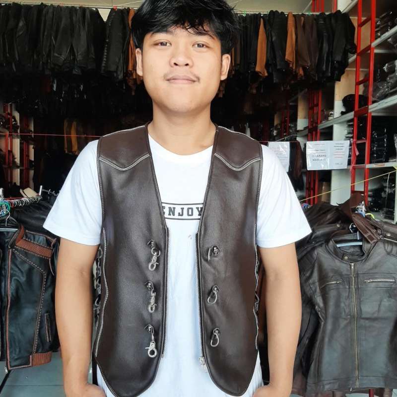 Promo Jaket Rompi Kulit Domba Pria Jaket Motor Bikers Jaket Motor Touring Diskon 47 Di Seller Jaket Keren Sukamerang Kab. Garut Blibli
