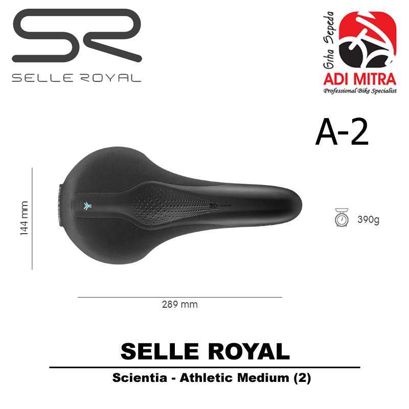 Jual Selle Royal Scientia Athletic (a) Sadel Sepeda Gel Empuk