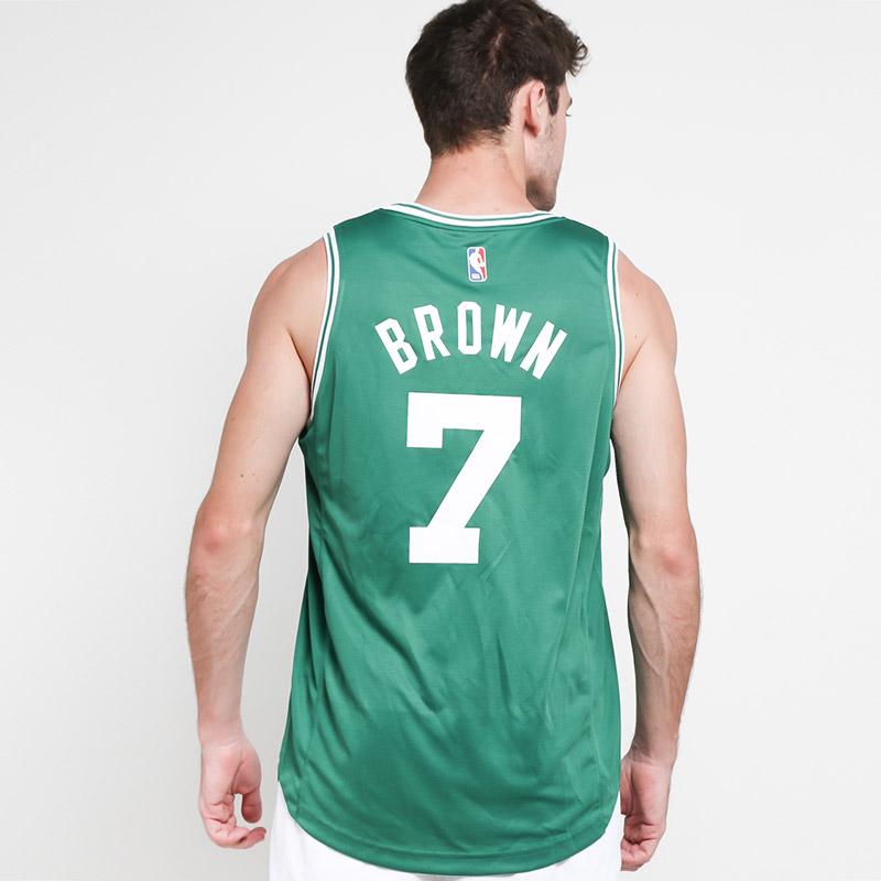 Fanatics Boston Celtics Jaylen Brown Authentic Fanatics Branded Fast Break Replica Player Jersey Green Terbaru Agustus 2021 Harga Murah Kualitas Terjamin Blibli