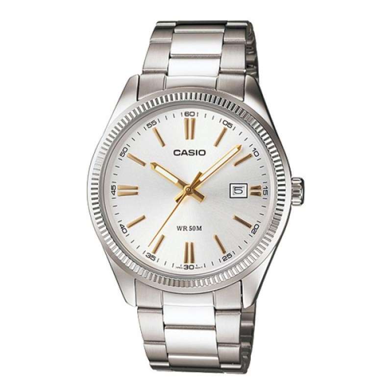 CASIO ORIGINAL CASIO MTP-1302D-7A2V JAM TANGAN PRIA JAM PRIA  STAINLESS CASIO MTP-1302D-7A MTP 1302D 7A 1302 D MTP1302