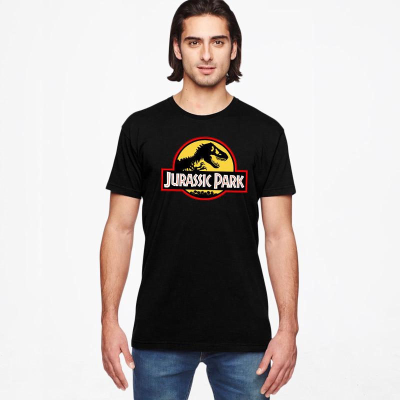 Fantasia Jurassic Park T-Shirt Pria 