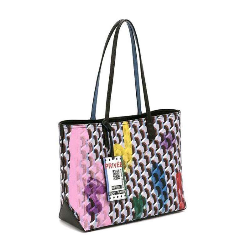 ROSA.K - TRAPEZE MONOGRAM UNTITLE SHOPPER MULTI (M)