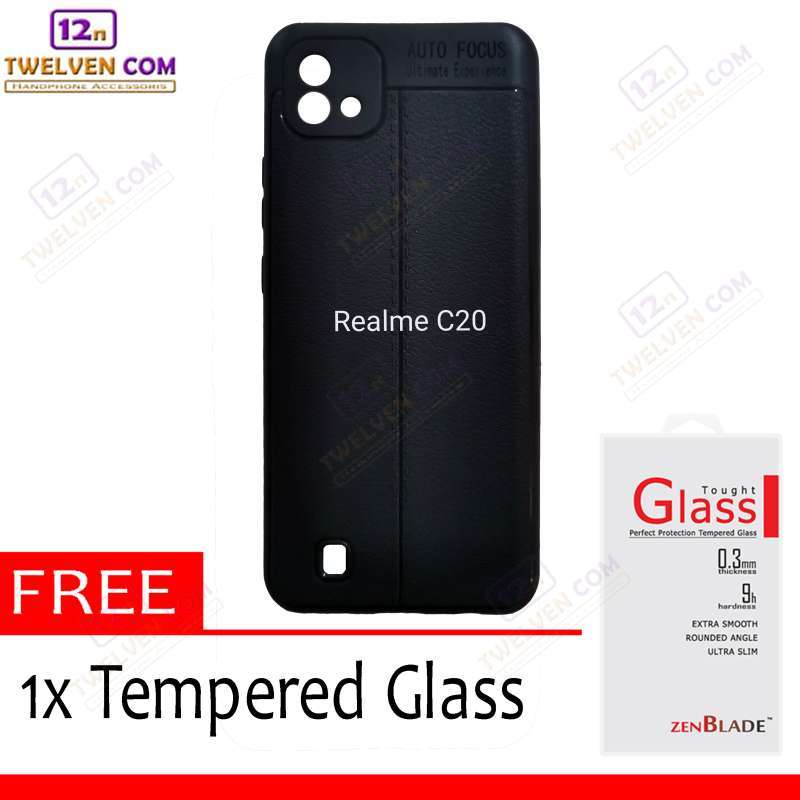 Promo Case Auto Focus Softcase Casing For Realme C20 Hitam