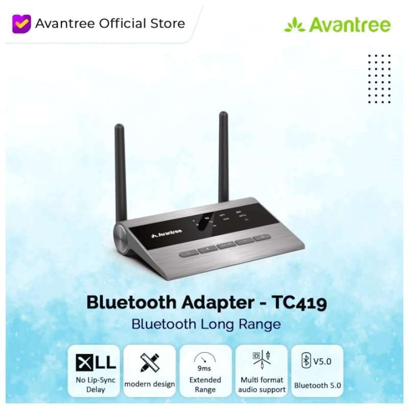 Jual Jual Avantree Long Range B 5.0 Transmitter Receiver For ...