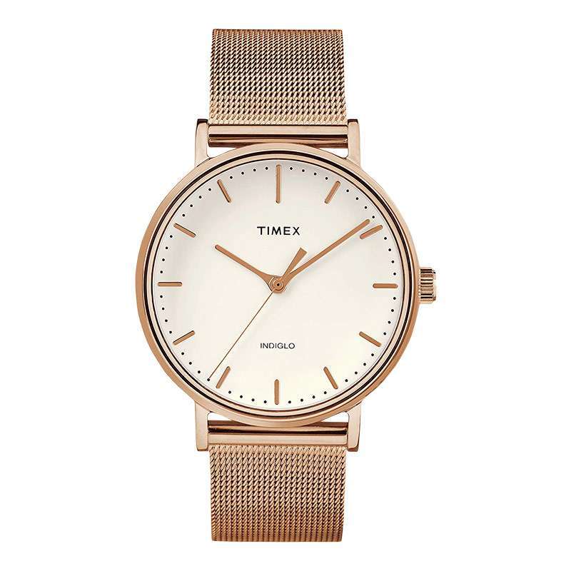 timex weekender gold
